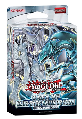 Yugioh Structure Deck Saga of Blue-Eyes White Dragon Sealed by Konami
