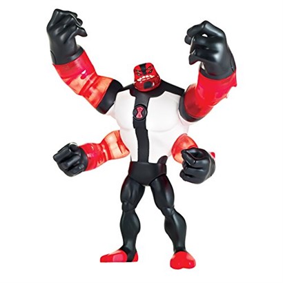 Ben 10 Power Up Four Arms Deluxe Action Figure