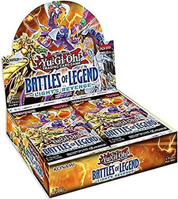 YuGiOh Battle Of Legend Light Revenge Booster Display Box